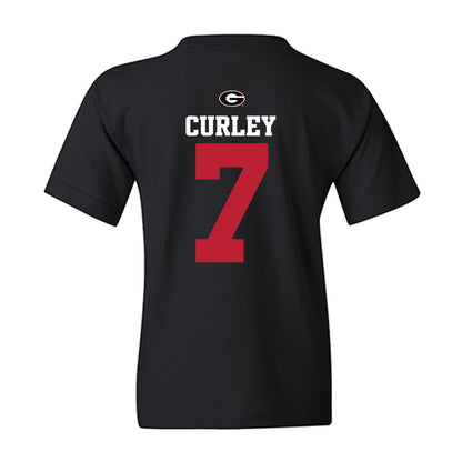 Georgia - NCAA Baseball : Brian Curley - Fashion Shersey Youth T-Shirt-1