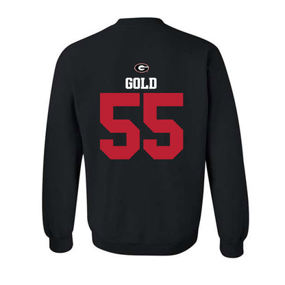 Georgia - NCAA Baseball : Ryan Gold - Fashion Shersey Crewneck Sweatshirt-1