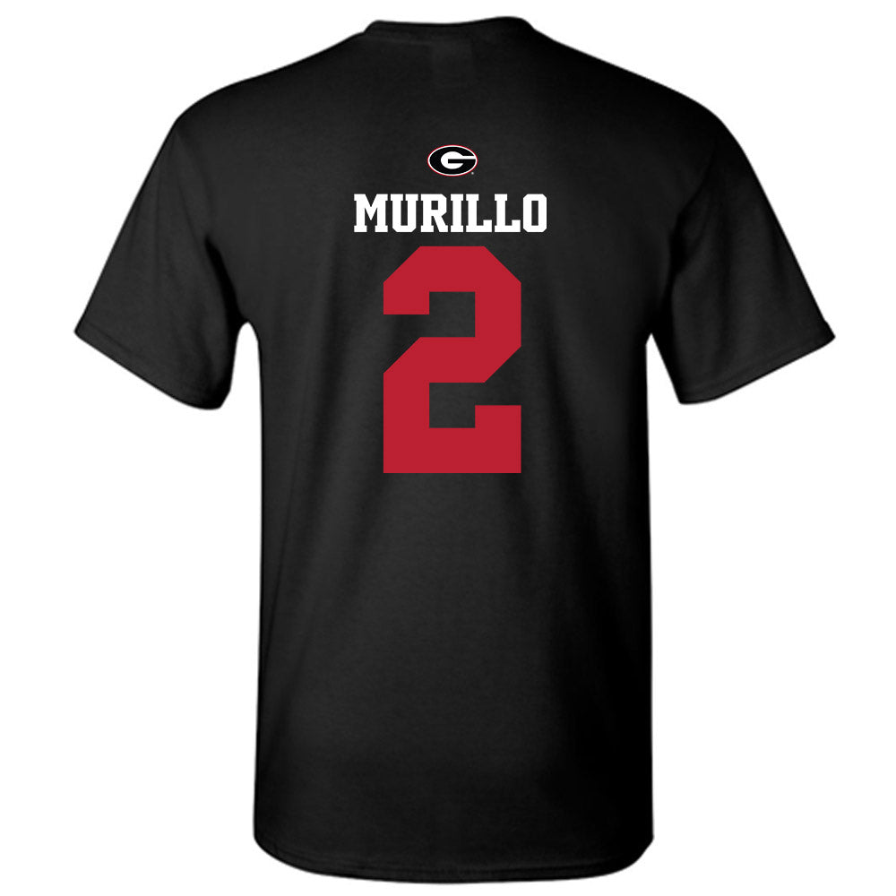 Georgia - NCAA Baseball : Sebastian Murillo - Fashion Shersey T-Shirt-1