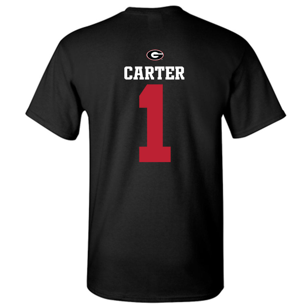 Georgia - NCAA Baseball : Dillon Carter - Fashion Shersey T-Shirt-1