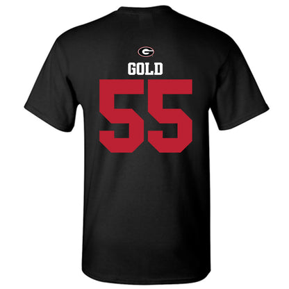 Georgia - NCAA Baseball : Ryan Gold - Fashion Shersey T-Shirt-1