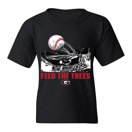 Georgia - NCAA Baseball : Tyler McLoughlin - Fashion Shersey Youth T-Shirt-0