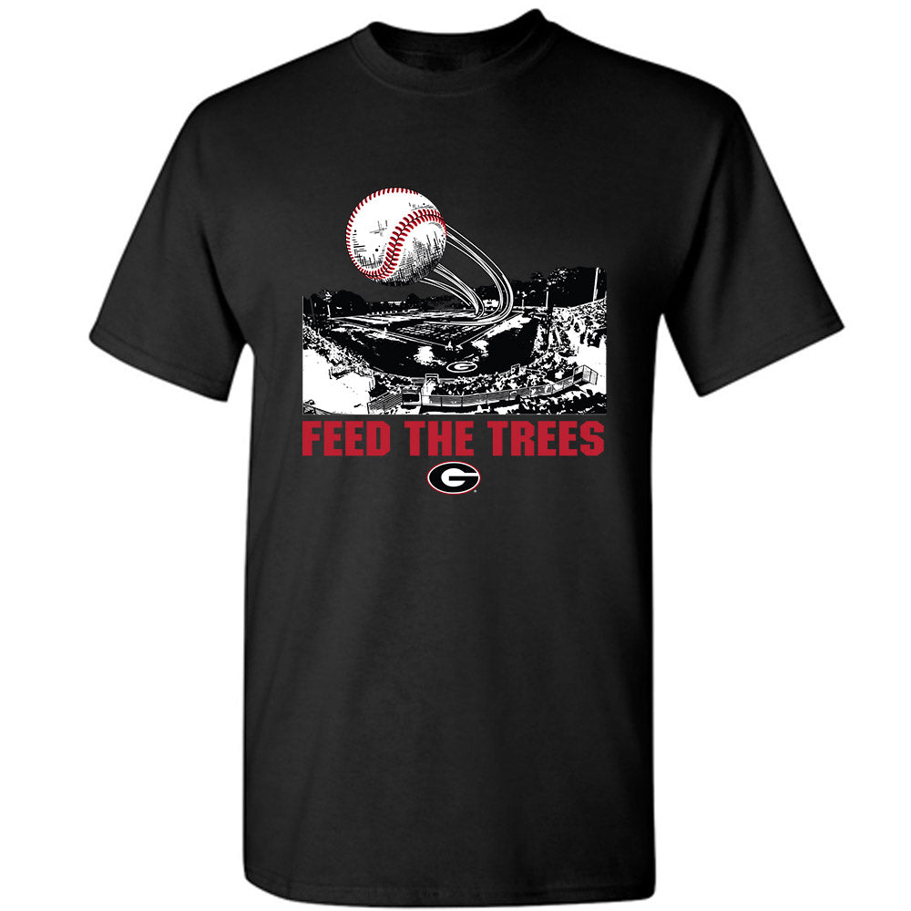 Georgia - NCAA Baseball : Trey King - Fashion Shersey T-Shirt-0