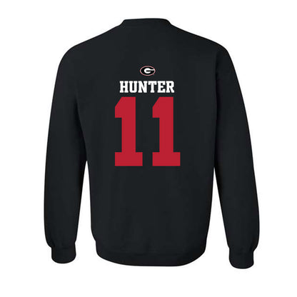 Georgia - NCAA Baseball : Henry Hunter - Fashion Shersey Crewneck Sweatshirt-1