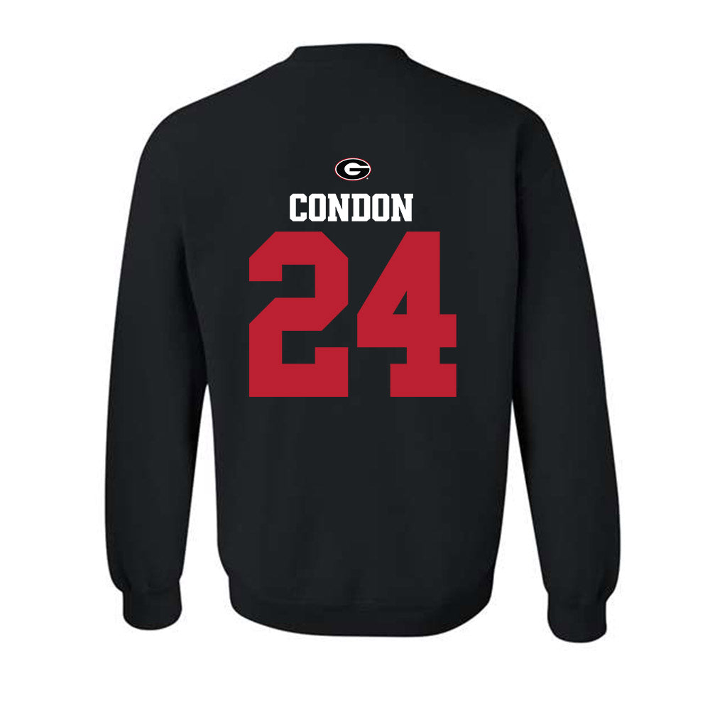 Georgia - NCAA Baseball : Charlie Condon - Fashion Shersey Crewneck Sweatshirt-1