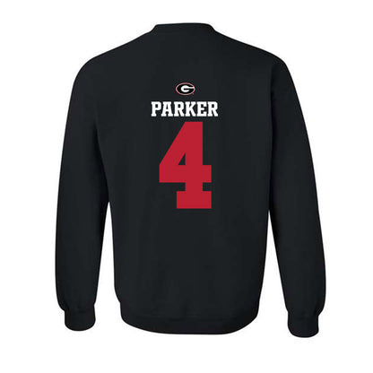 Georgia - NCAA Baseball : Erik Parker - Fashion Shersey Crewneck Sweatshirt-1