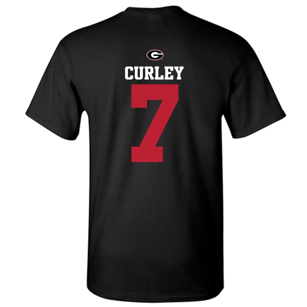 Georgia - NCAA Baseball : Brian Curley - Fashion Shersey T-Shirt-1