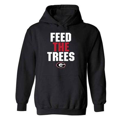 Georgia - NCAA Baseball : Jordan Stephens - Fashion Shersey Hooded Sweatshirt-0