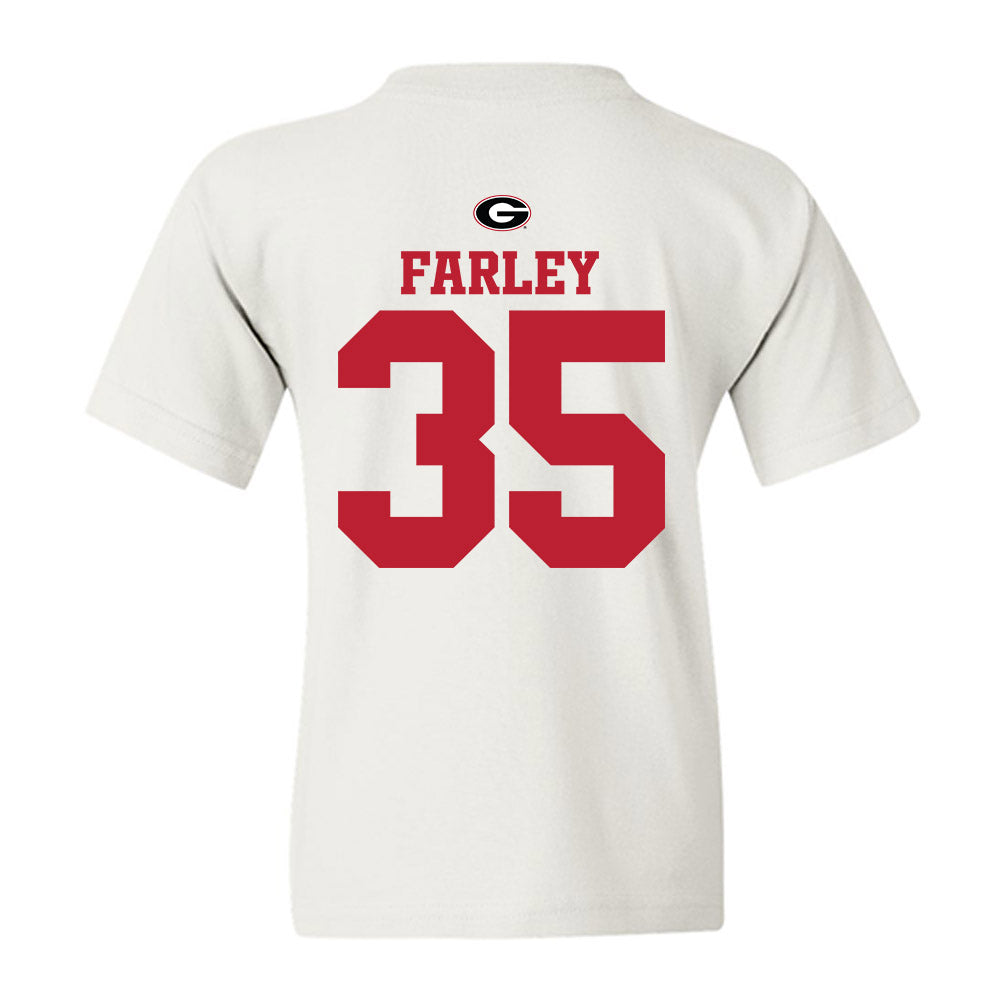 Georgia - NCAA Baseball : Paul Farley - Fashion Shersey Youth T-Shirt-1