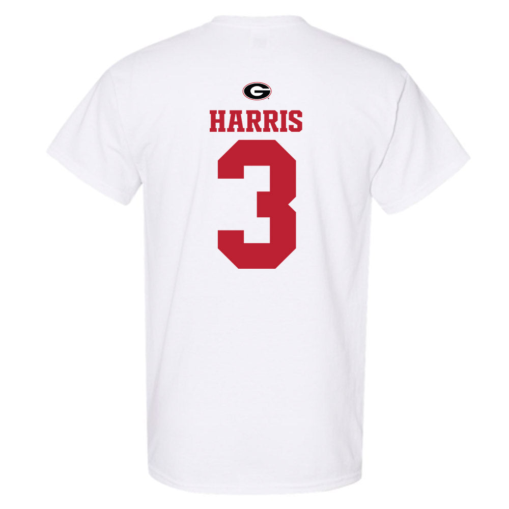 Georgia - NCAA Baseball : Zach Harris - Fashion Shersey T-Shirt-1