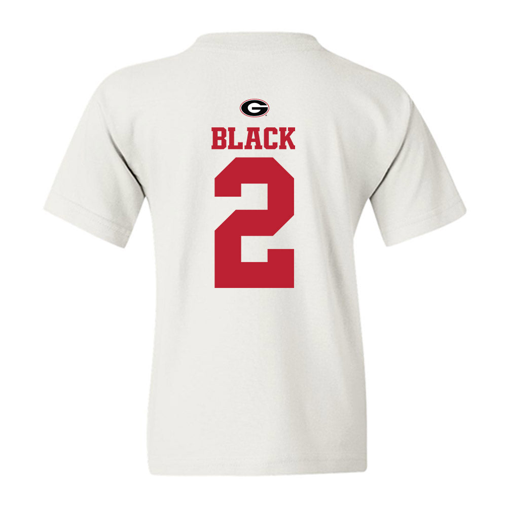 Georgia - NCAA Baseball : Ryan Black - Fashion Shersey Youth T-Shirt-1