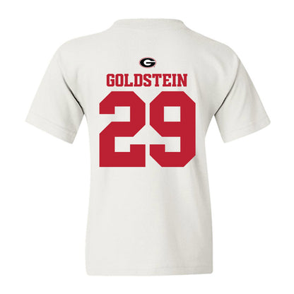 Georgia - NCAA Baseball : Charlie Goldstein - Fashion Shersey Youth T-Shirt-1