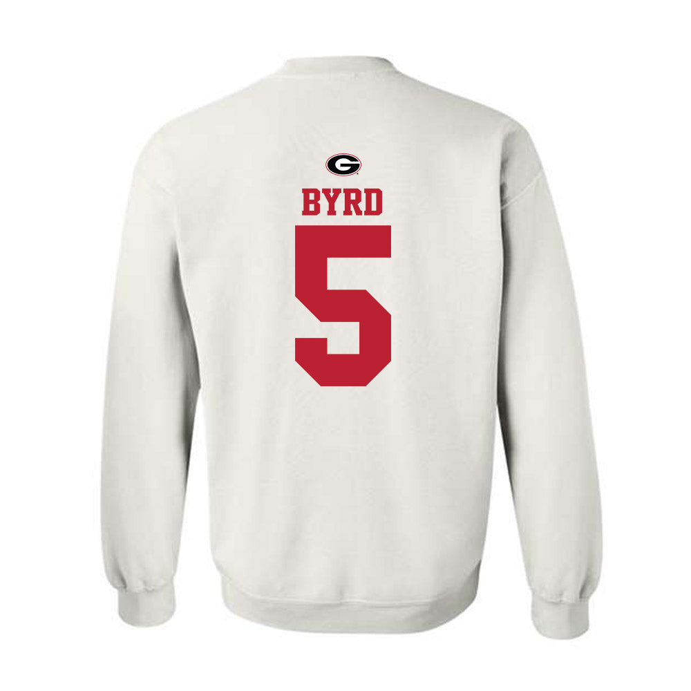Georgia - NCAA Baseball : Justin Byrd - Fashion Shersey Crewneck Sweatshirt-1