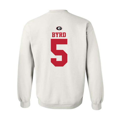 Georgia - NCAA Baseball : Justin Byrd - Fashion Shersey Crewneck Sweatshirt-1