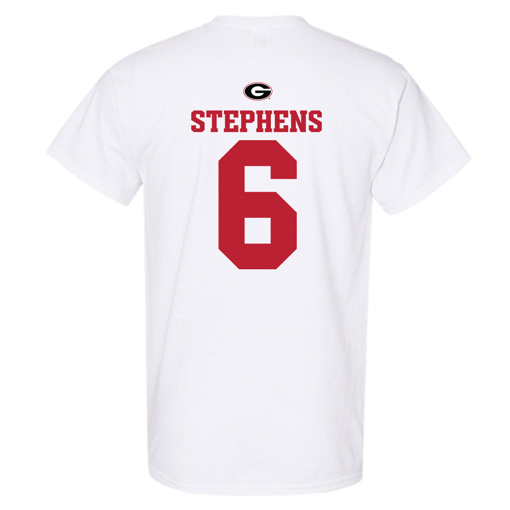 Georgia - NCAA Baseball : Jordan Stephens - Fashion Shersey T-Shirt-1