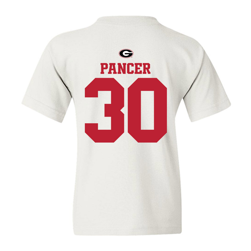 Georgia - NCAA Baseball : Brandt pancer - Fashion Shersey Youth T-Shirt-1