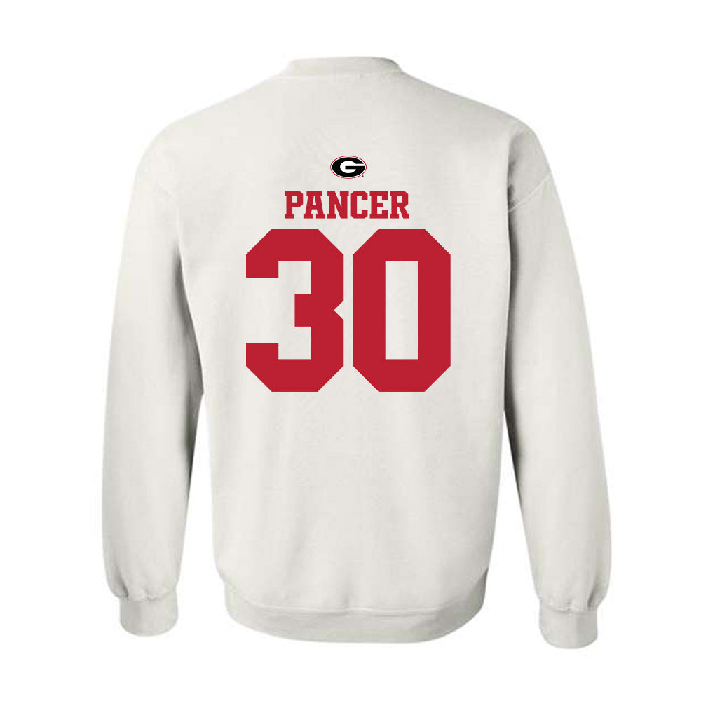 Georgia - NCAA Baseball : Brandt pancer - Fashion Shersey Crewneck Sweatshirt-1