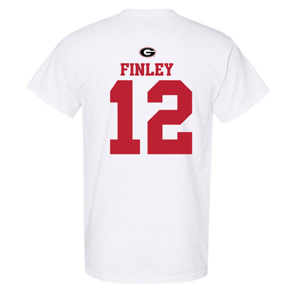 Georgia - NCAA Baseball : Leighton Finley - Fashion Shersey T-Shirt-1