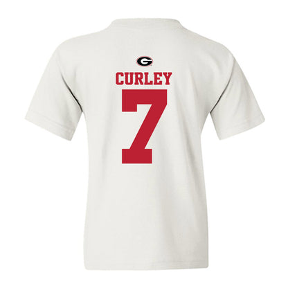 Georgia - NCAA Baseball : Brian Curley - Fashion Shersey Youth T-Shirt-1