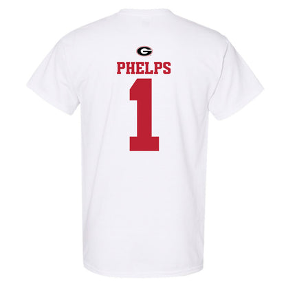 Georgia - NCAA Baseball : Tre Phelps - Fashion Shersey T-Shirt