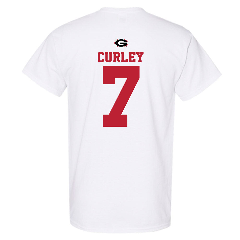 Georgia - NCAA Baseball : Brian Curley - Fashion Shersey T-Shirt-1