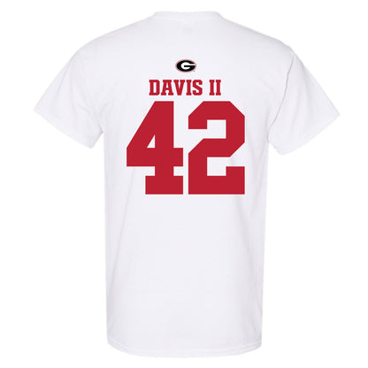 Georgia - NCAA Baseball : Alton Davis II - Fashion Shersey T-Shirt-1