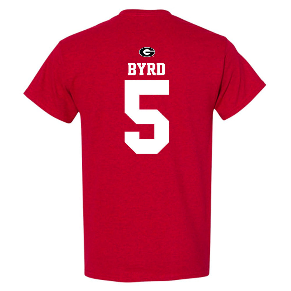 Georgia - NCAA Baseball : Justin Byrd - Fashion Shersey T-Shirt-1