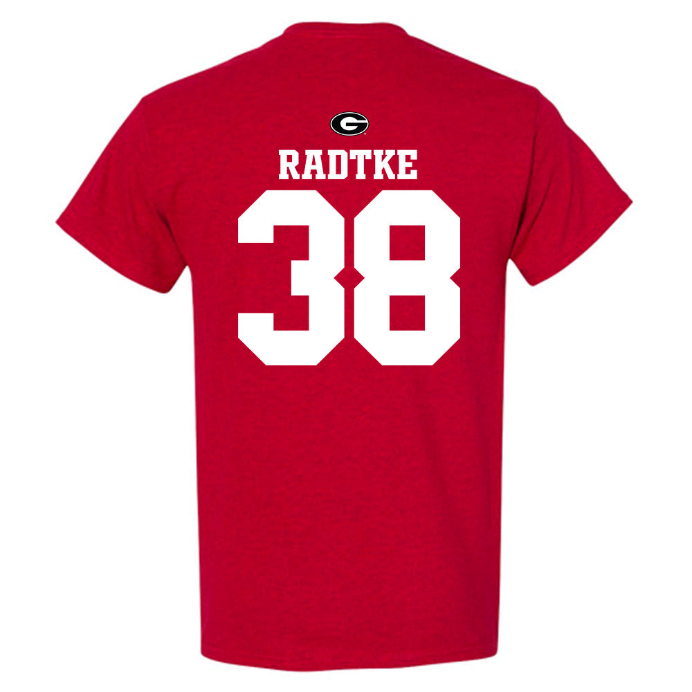 Georgia - NCAA Baseball : DJ Radtke - Fashion Shersey T-Shirt-1