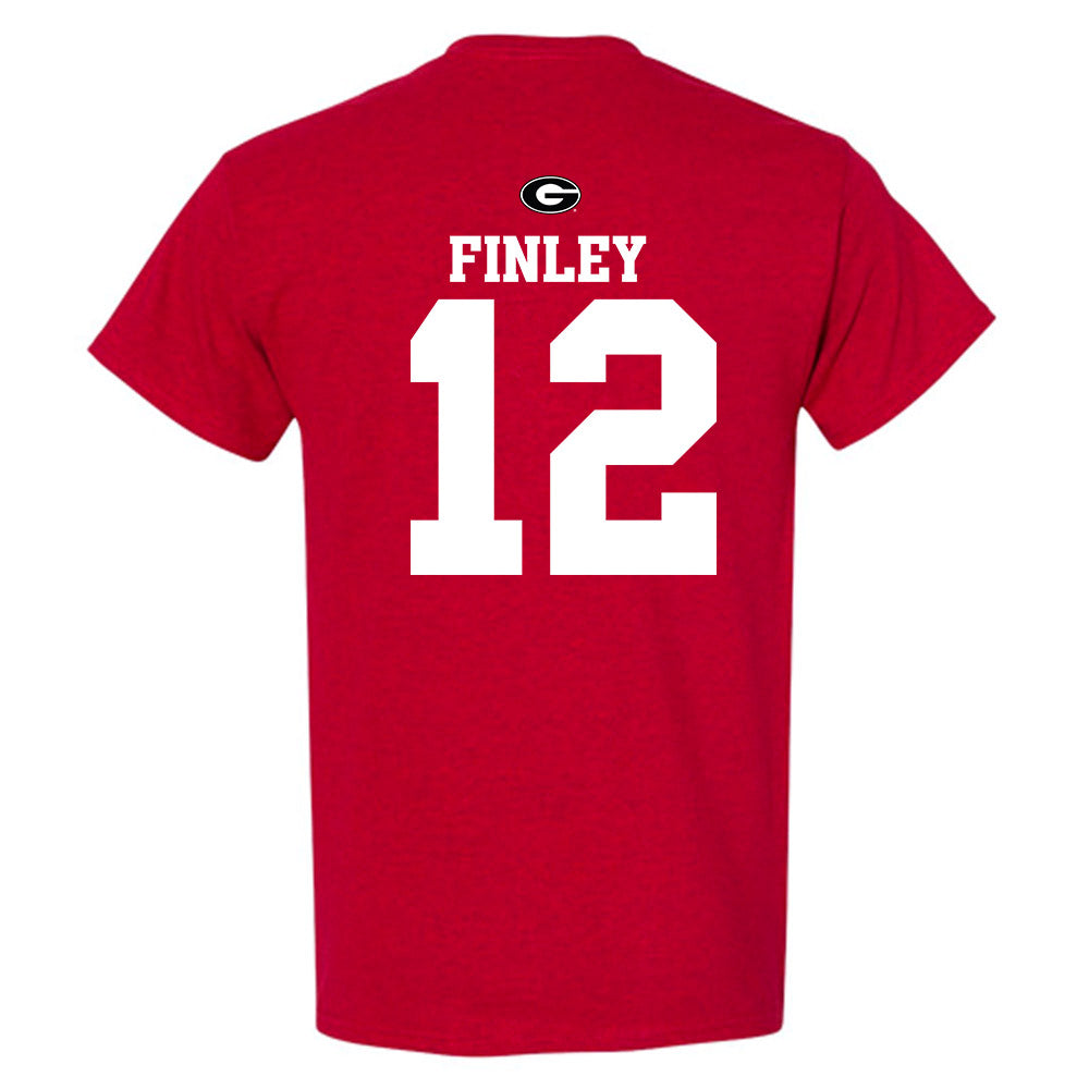 Georgia - NCAA Baseball : Leighton Finley - Fashion Shersey T-Shirt-1