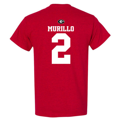 Georgia - NCAA Baseball : Sebastian Murillo - Fashion Shersey T-Shirt-1