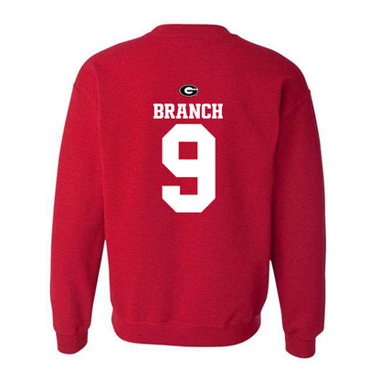 Georgia - NCAA Baseball : Kolby Branch - Fashion Shersey Crewneck Sweatshirt-1