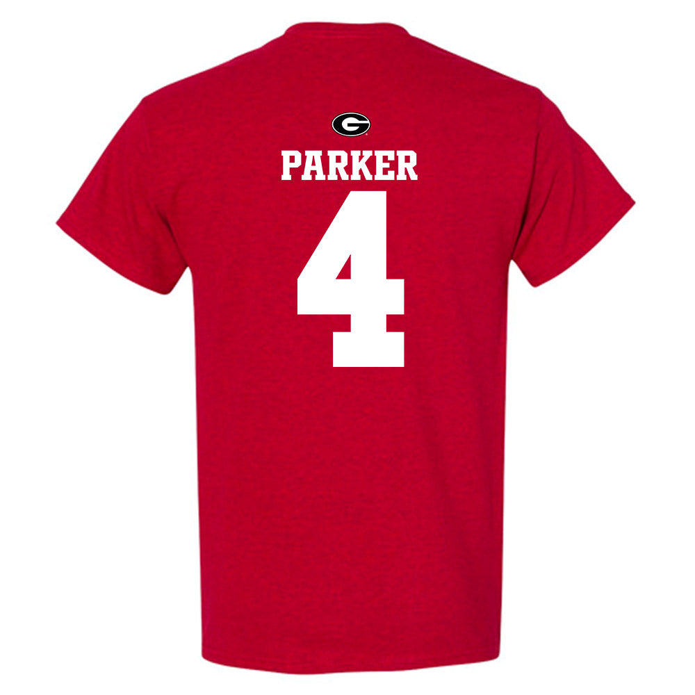 Georgia - NCAA Baseball : Erik Parker - Fashion Shersey T-Shirt-1