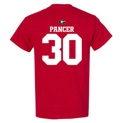 Georgia - NCAA Baseball : Brandt pancer - Fashion Shersey T-Shirt-1