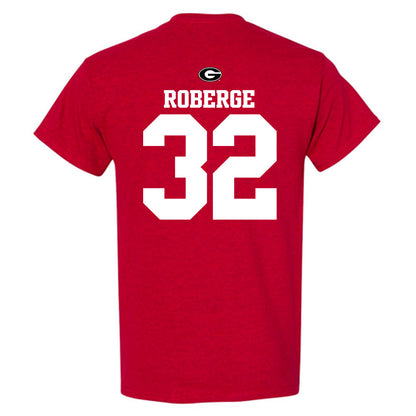 Georgia - NCAA Baseball : Joshua Roberge - Fashion Shersey T-Shirt-1