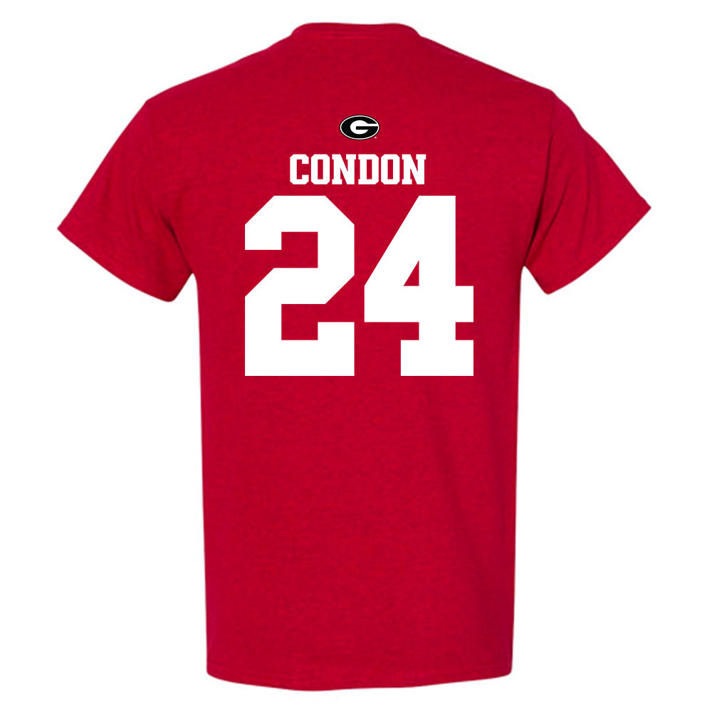 Georgia - NCAA Baseball : Charlie Condon - Fashion Shersey T-Shirt-1