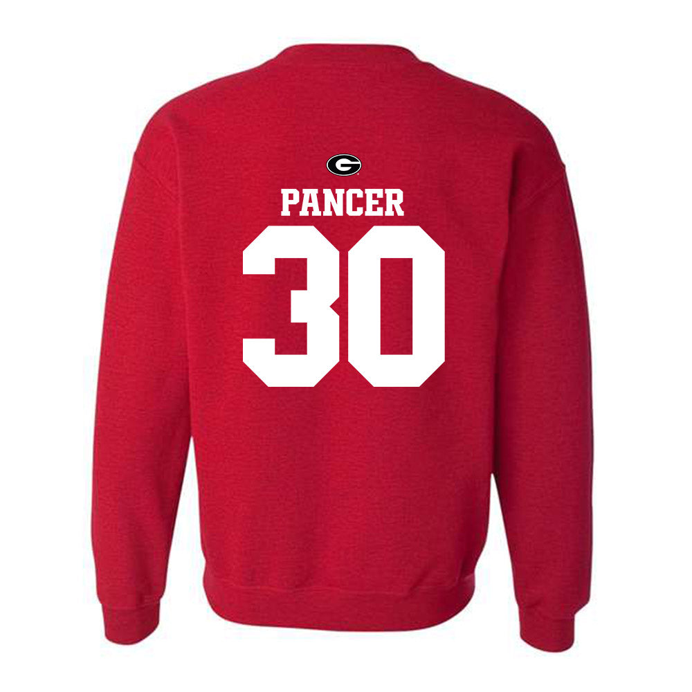 Georgia - NCAA Baseball : Brandt pancer - Fashion Shersey Crewneck Sweatshirt-1