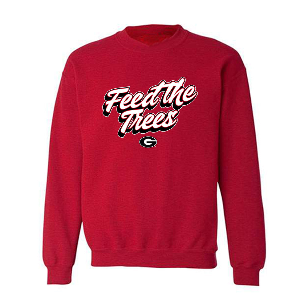 Georgia - NCAA Baseball : Zach DeVito - Fashion Shersey Crewneck Sweatshirt-0