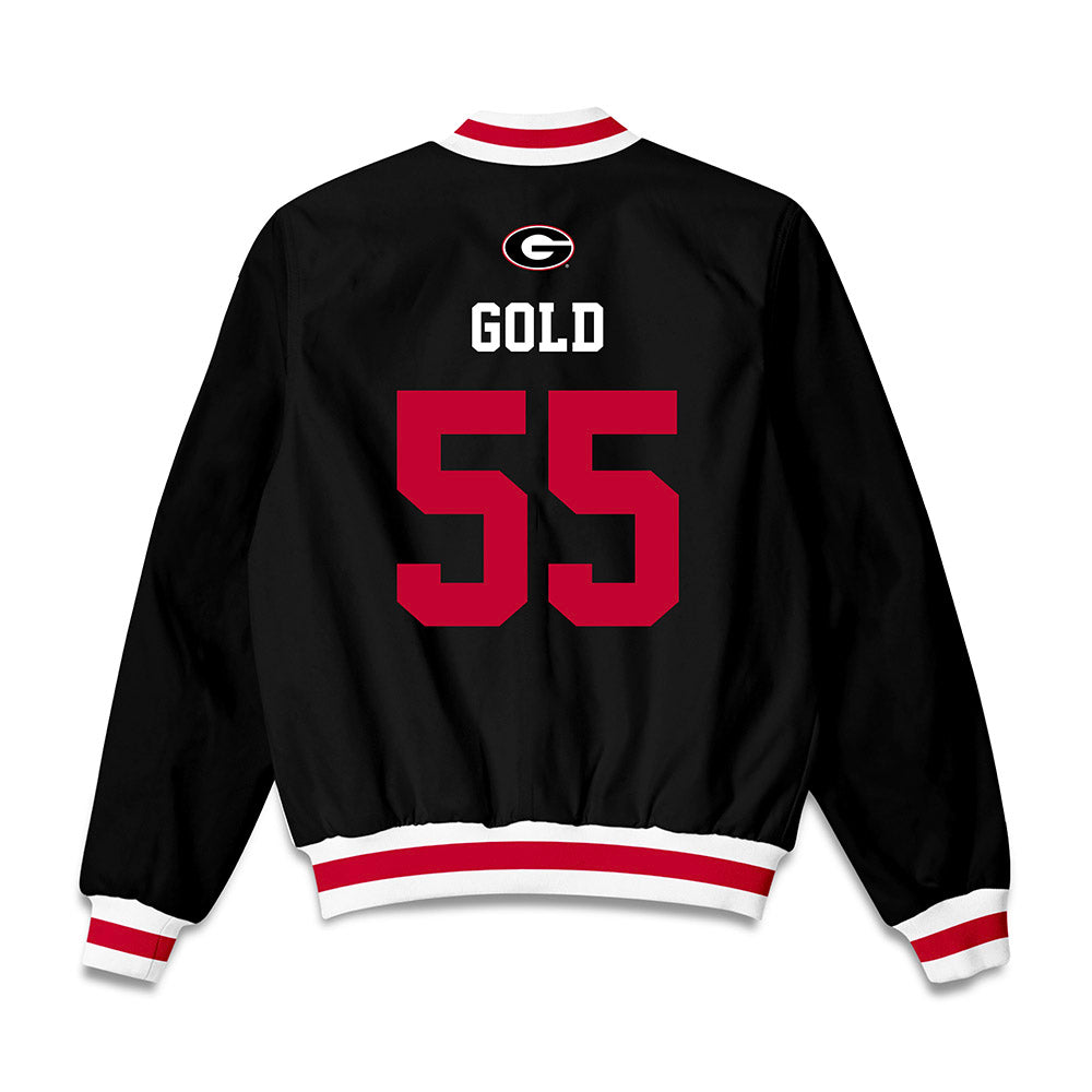 Georgia - NCAA Baseball : Ryan Gold - Bomber Jacket-1