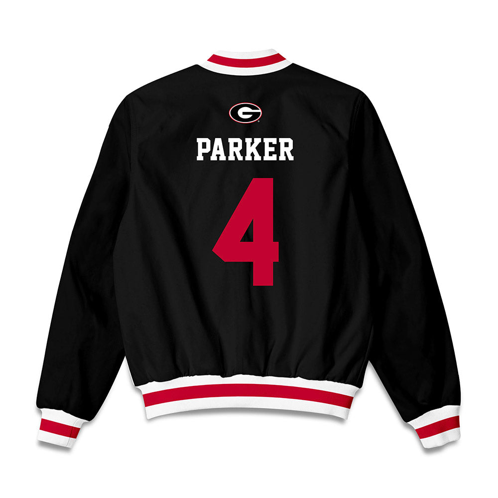 Georgia - NCAA Baseball : Erik Parker - Bomber Jacket-1