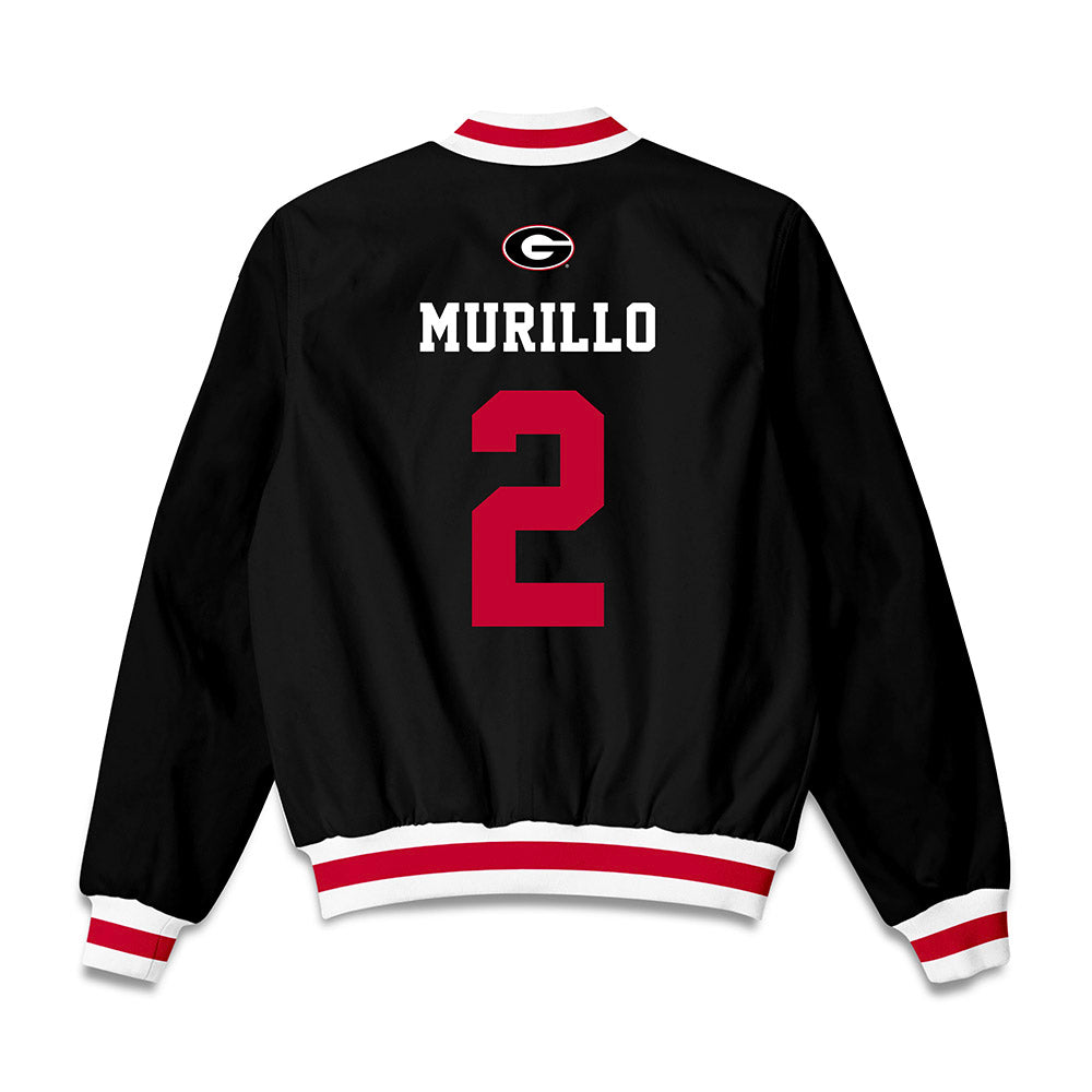 Georgia - NCAA Baseball : Sebastian Murillo - Bomber Jacket-1