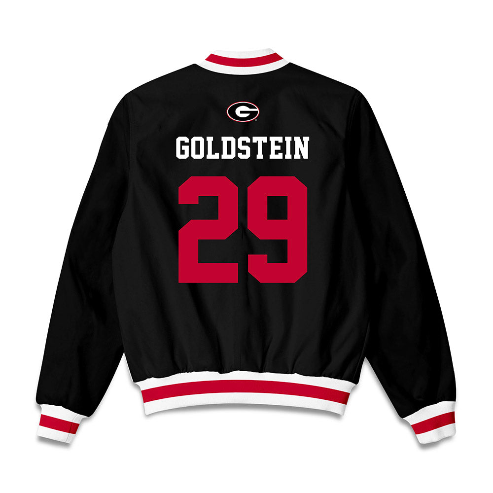 Georgia - NCAA Baseball : Charlie Goldstein - Bomber Jacket-1