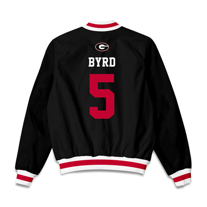 Georgia - NCAA Baseball : Justin Byrd - Bomber Jacket-1