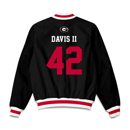 Georgia - NCAA Baseball : Alton Davis II - Bomber Jacket-1