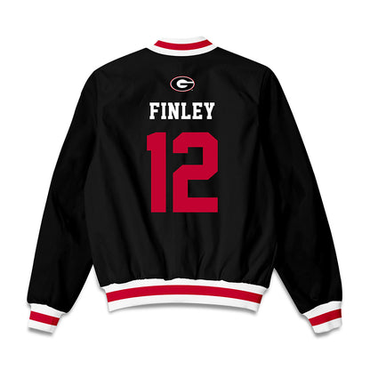 Georgia - NCAA Baseball : Leighton Finley - Bomber Jacket-1