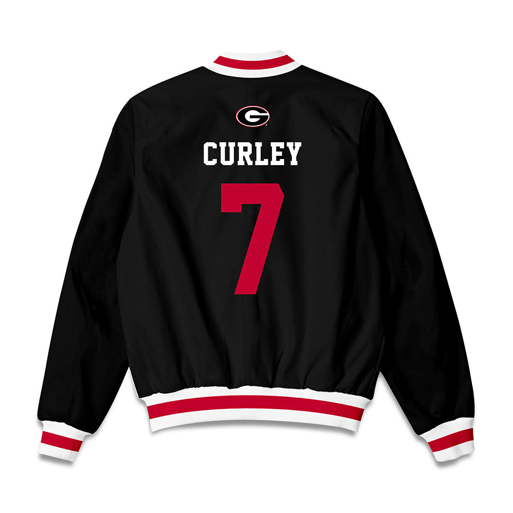 Georgia - NCAA Baseball : Brian Curley - Bomber Jacket-1