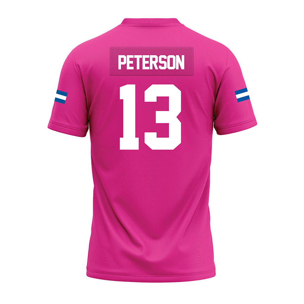 Grand Valley - NCAA Football : Cade Peterson - Pink Premium Football Jersey-1