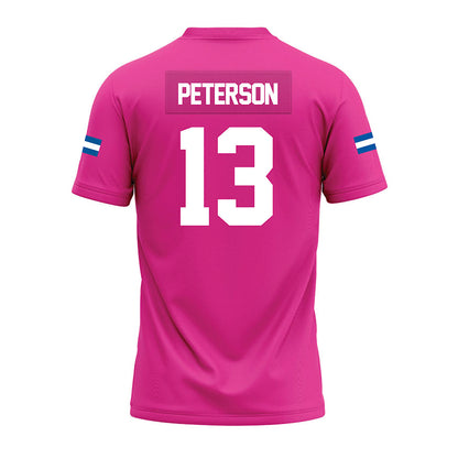 Grand Valley - NCAA Football : Cade Peterson - Pink Premium Football Jersey-1