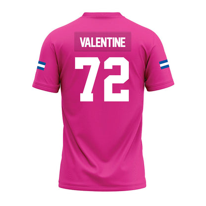 Grand Valley - NCAA Football : Evan Valentine - Pink Premium Football Jersey-1