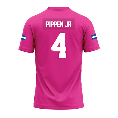 Grand Valley - NCAA Football : Deonte Pippen Jr - Pink Premium Football Jersey-1