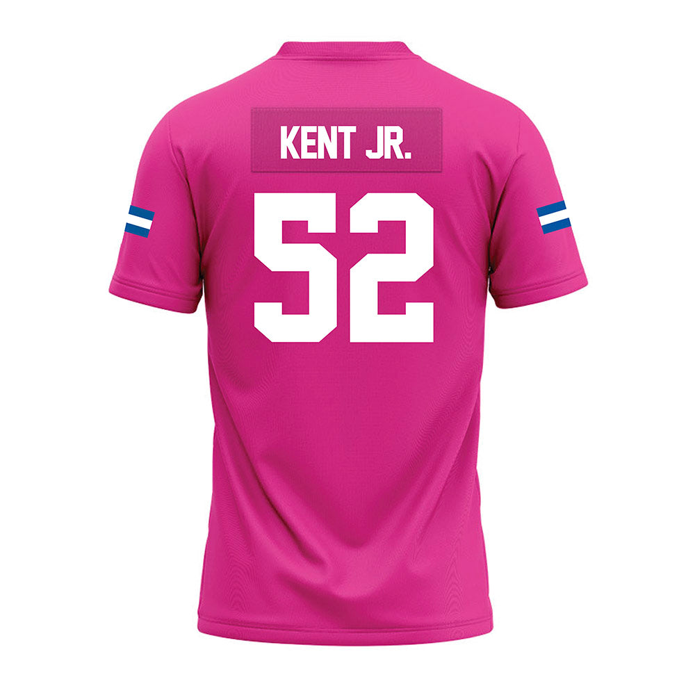 Grand Valley - NCAA Football : James Kent Jr. - Pink Premium Football Jersey-1